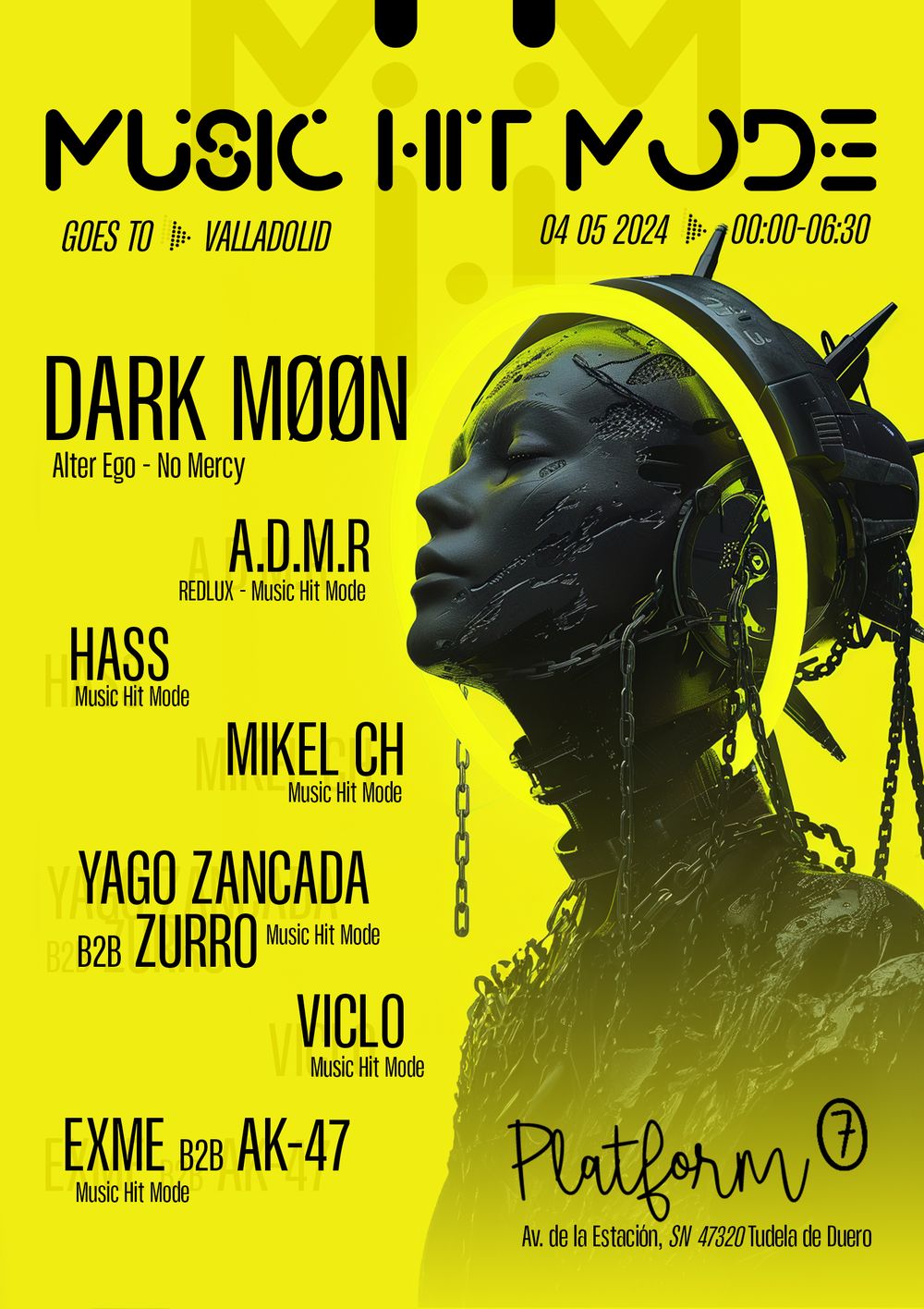 Vertical poster for print