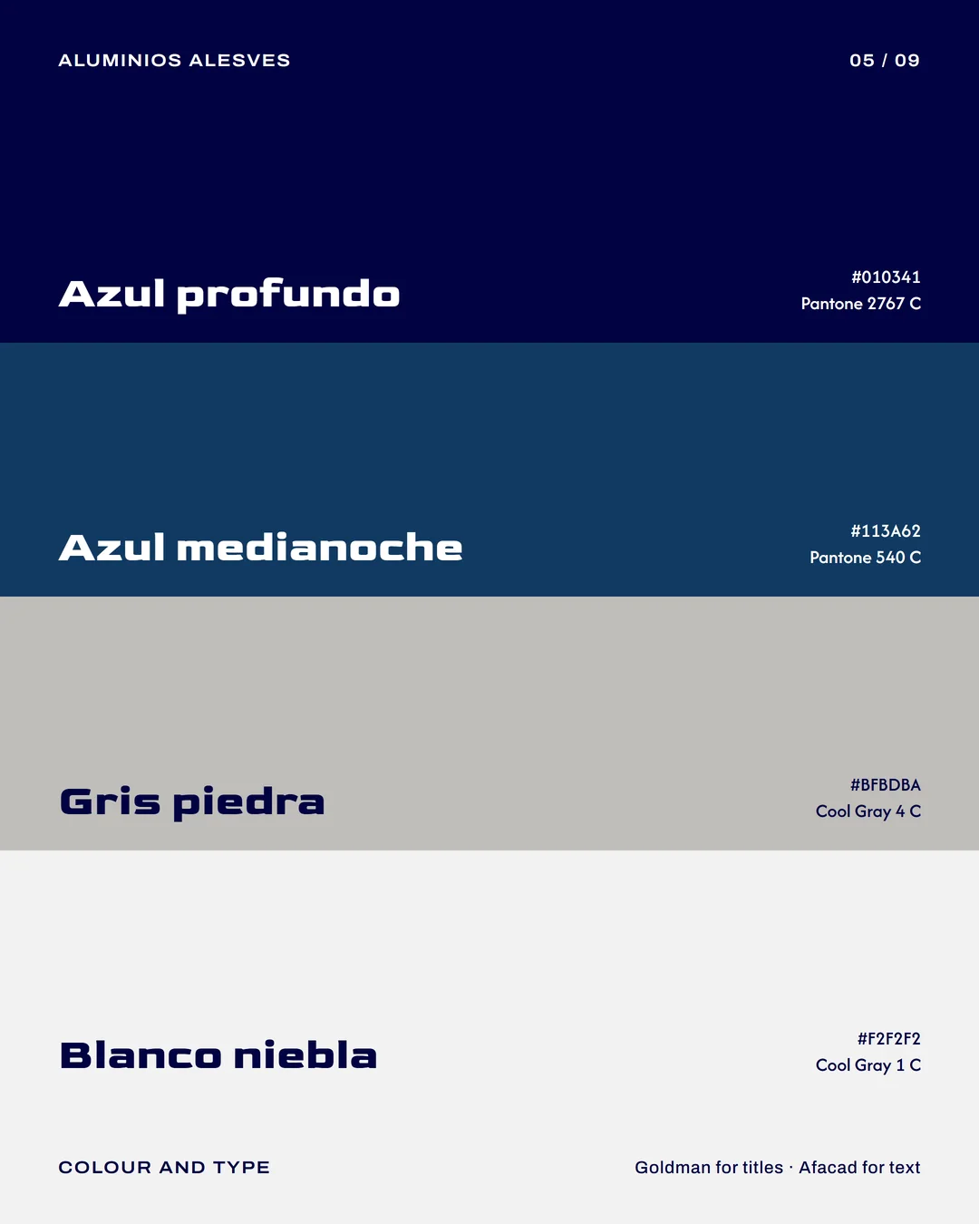 Aluminios Alesves, board 5 of 9