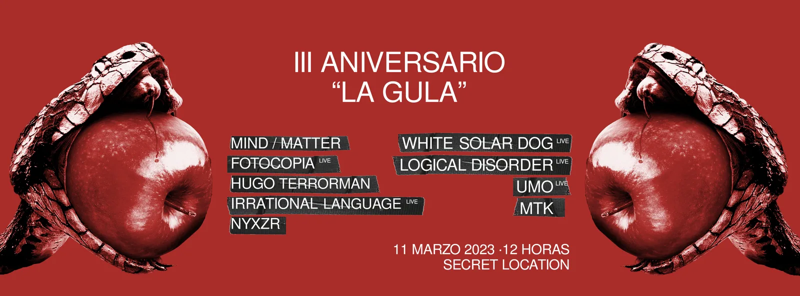 La Gula social banner